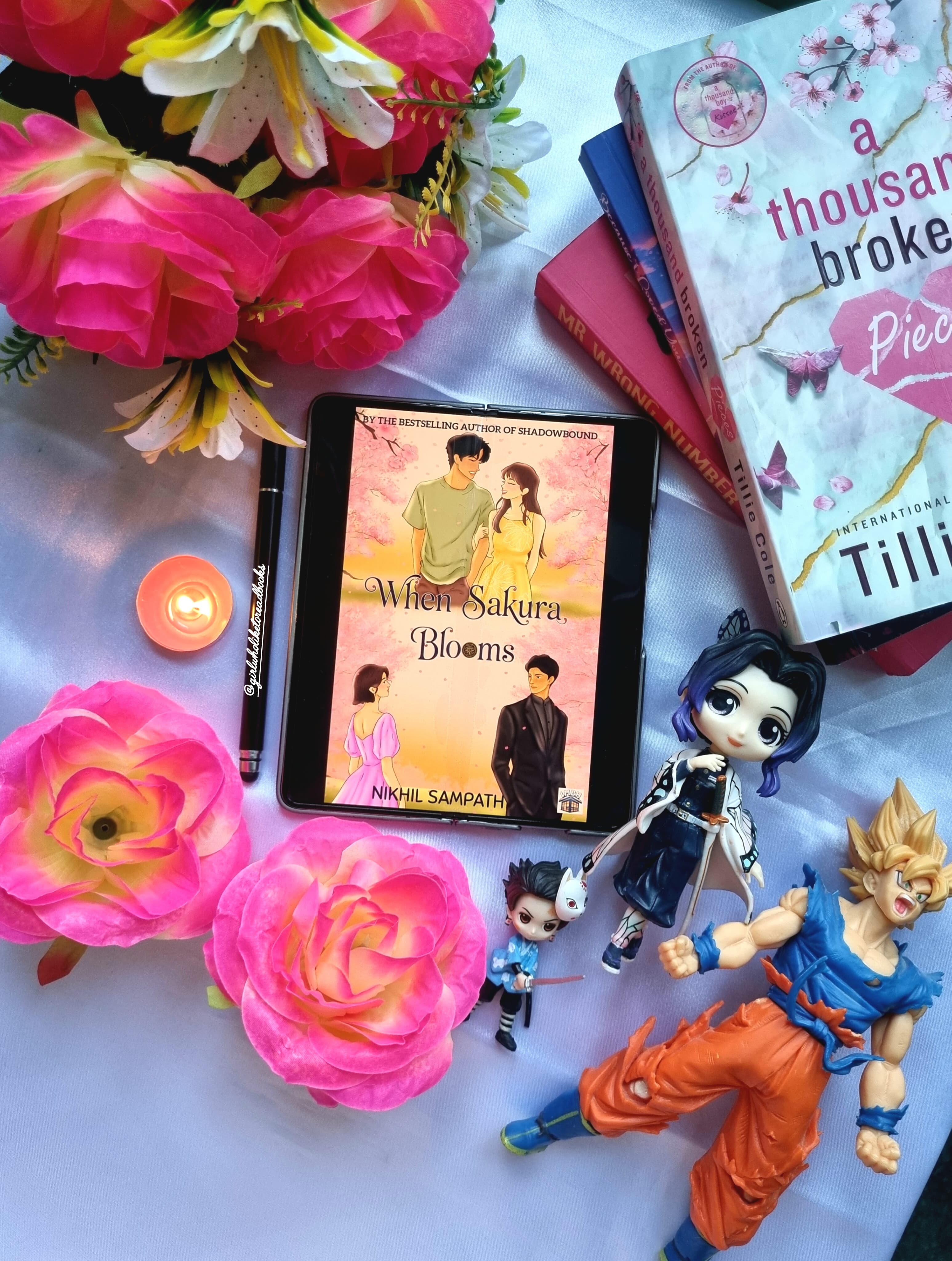 Cover of WHEN SAKURA BLOOMS by NIKHIL SAMPATH