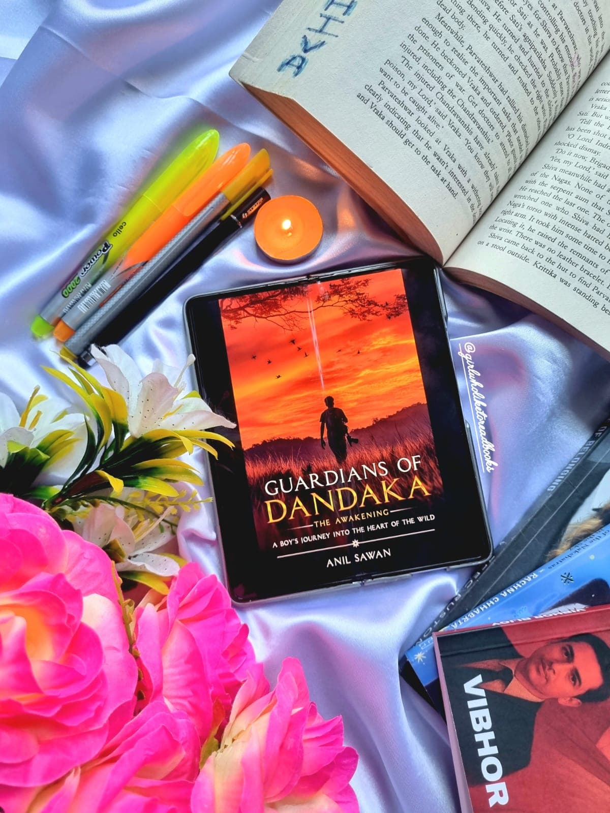 Cover of GUARDIANS OF DANDAKA: THE AWAKENING - A Boy's Journey into the Heart of the Wild by ANIL SAWAN